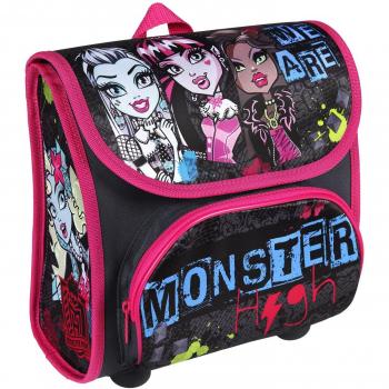 Scooli Kinder-Rucksack, 23 cm, 4.5 Liter, Schwarz