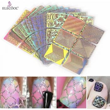 Calcomanías para Uñas Estampadas 3D