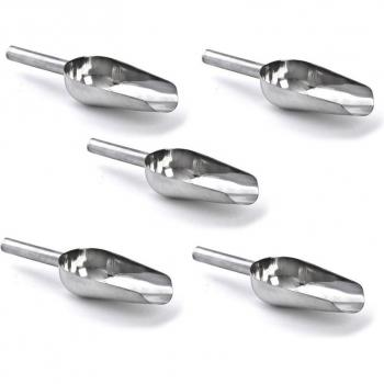 Edelstahl Scoop Set für Eis und Mehl (5 Stück)