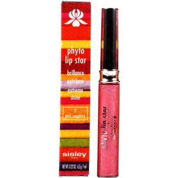 Sisley Phyto-Lip Star Extreme Shine 02 pink Shapphire unisex Lip-Gloss 7 ml