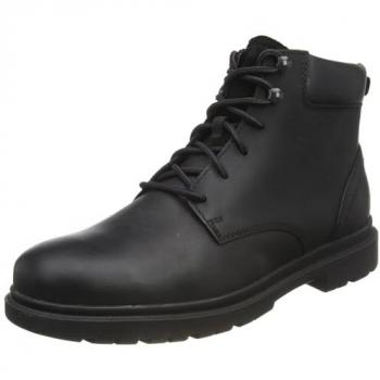 Bottines en Cuir Noir Geox Andalo