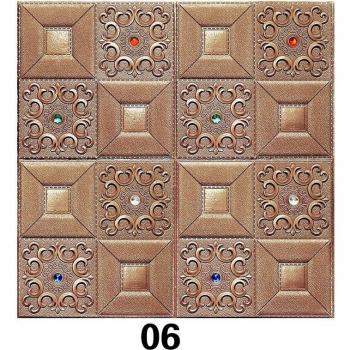 Shiny Marble Rectangle Vinyl Wall Mural for Kitchen and Bedroom
