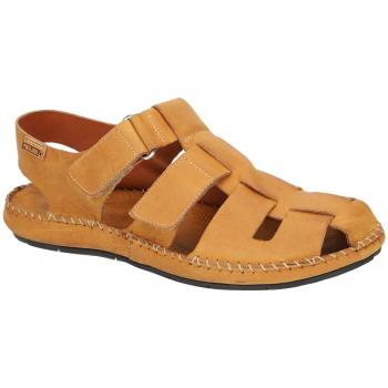 Flache Sandale Tarifa 06J in Leder von Pikolinos