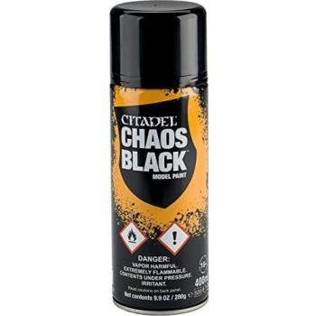 Citadel Colour Chaos Black Spray Paint