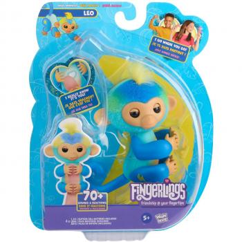 Fingerlings 2.0 Affe Leo Blau