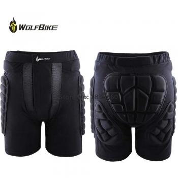 WOLFBIKE Padded Shorts for Ski and Skate