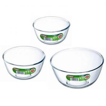 Pyrex 3-Piece Cookware Set – ½L, 1L, 2L