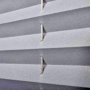 VidaXL Pleated Blind 100x100cm White