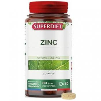 Zinc d’Origine Végétale Superdiet 60 pc