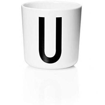 Arne Jacobsen „U“-Becher aus Melamin – Design Letters Edition