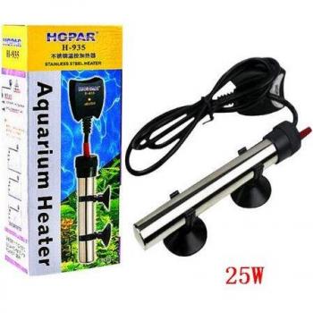 Chauffage aquarium inox réglable 17-35°C