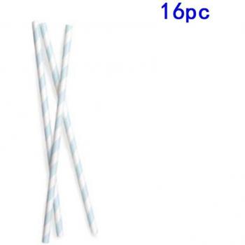 Striped Blue Party Plates