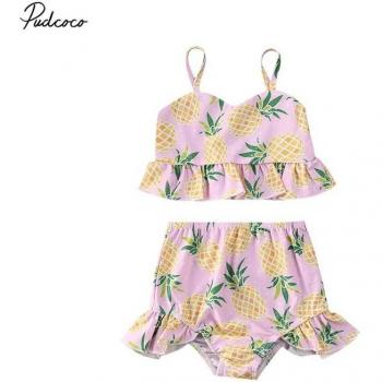 Cute Pineapple Swimwear for Toddlers