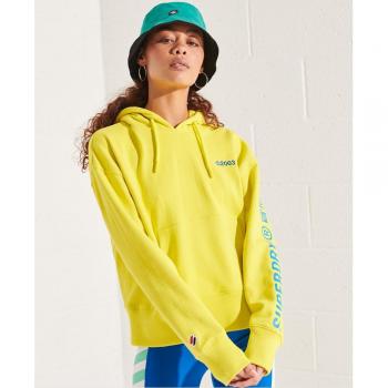 Superdry Citrus Zest Corporate Logo Hoodie for Women XS