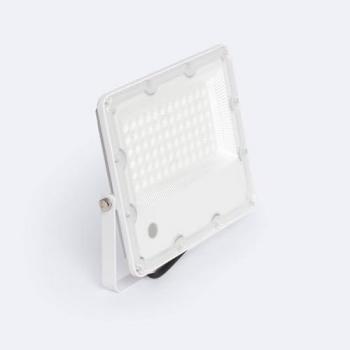 Lampadaire LED 50W TECHBREY S2 Pro, finition blanche 4500K, résistance IP65