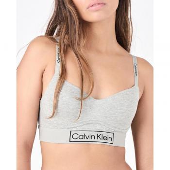 Calvin Klein Light Lined Bralette Grau XS Damen Unterwäsche