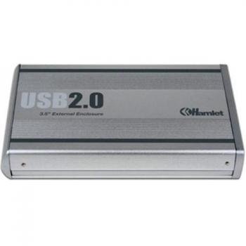 Hamlet USB 2.0 station box esterno per hard disk sata 3,5'' USB 2.0