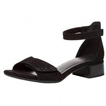 Jana Woms‑Sandale – Damenmodell, Schwarz, 8