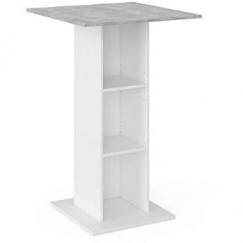 Vicco Rodeo Bartresen Stehtisch Loungetisch Weiß Beton