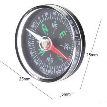 60mm Edelstahl Kompass für Outdoor-Enthusiasten