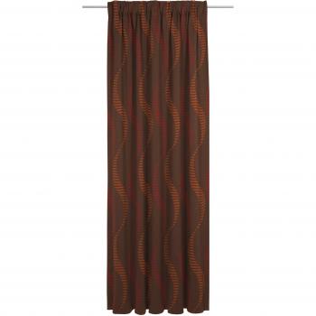 Wirth Vorhang »Lupara« rot, 145cm (1 St.)
