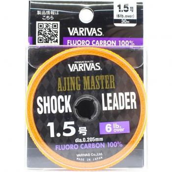 Fluoro 30m 6lb Varivas Ajing Master Shock Line