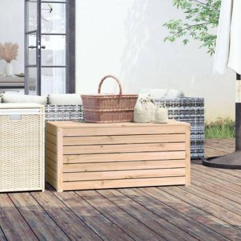 Prolenta Premium Contenitore per Giardino in Legno, 101×50,5×46,5 cm