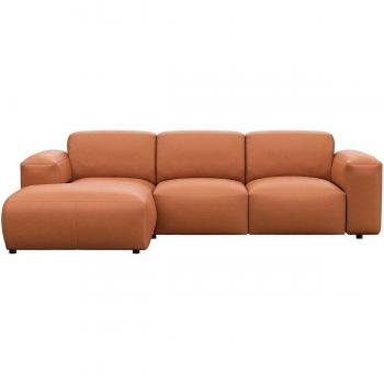 Ecksofa Lucera mit Kaltschaum und Stahlunterfederung