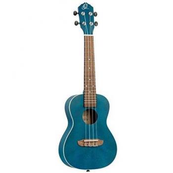 Ortega Ukulele Concert Earth Series Ocean Blue