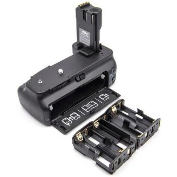Boîtier d’alimentation avec bouton tournant pour reflex Canon