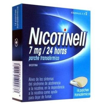 NICOTINELL 07 MG 24 H 14 PARCHES TRANSD