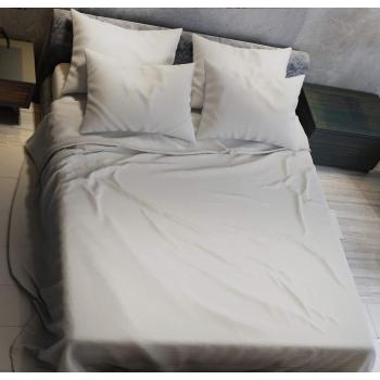 Drap Housse Gris Clair 90x200