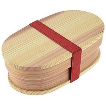 Almuerzo Caja Madera 3 Secciones Oval