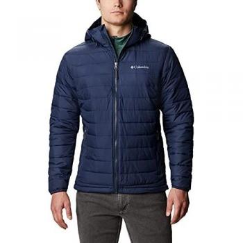 Columbia Chaqueta Powder Lite con Capucha Azul para Hombre