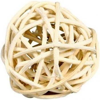 Trixie Wicker Ball mit Glocken, 4 cm Durchmesser für Mäuse und Hamster