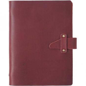 F3MA A5 Leather 6 Ring Binder Notebook