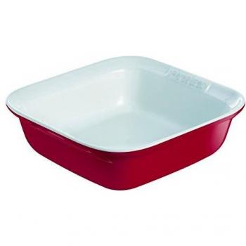 Square Red Pyrex 24cm Roaster