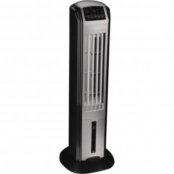 PURLINE RAFY 80 Climatizador Evaporativo Electrónico con Ionizador, Torre de Ventilación Elegante y Eficaz para Espacios hasta 15m2