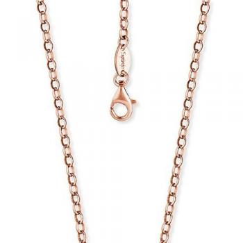 Engelsrufer Ankerkette 80 cm – Silber 925 (Sterling), roségoldplattiert – ERN‑XX‑AR