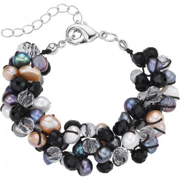 Firetti Schmuckarmlinie – Mehrfarbiges Armband mit Glitzersteinen