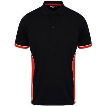 Finden & Hales Men's Panelled Polo Shirt
