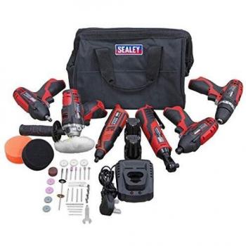Sealey CP1200COMBO2 6 x 12V SV12 Series Cordless Power Tool Combo Kit