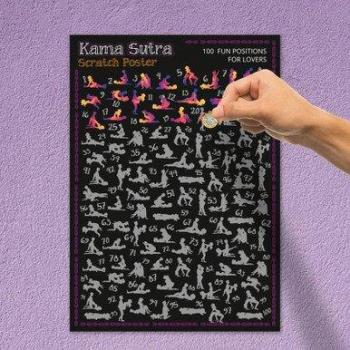 Affiche Kamasutra : Grattez et Découvrez