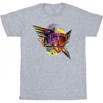 T-Shirt Boys Galaxy Guardians Abstract Shield Marvel