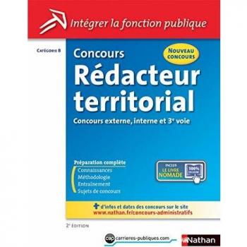 Concours rédacteur territorial Catégorie B