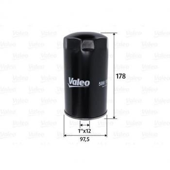 VALEO 586150 Filtre à huile moteur