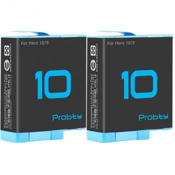 GoPro Hero 9/10 Ersatzbatterie (1850mAh) mit Batteriefach
