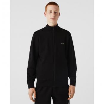 Lacoste Sweatjacke mit Label-Badge