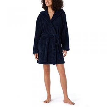 Bañador estilo albornoz azul oscuro SCHIESSER