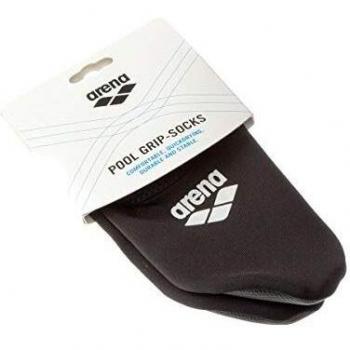 ARENA Pool Grip Socks para Natación, Color Negro